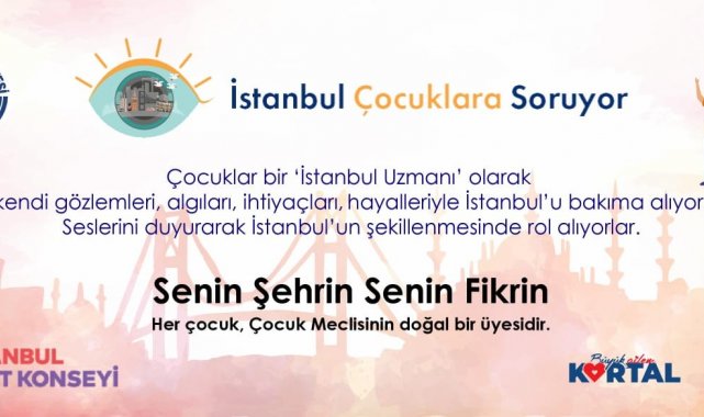 'İstanbul Çocuklara Soruyor' atölyeleri Kartal'da başlıyor