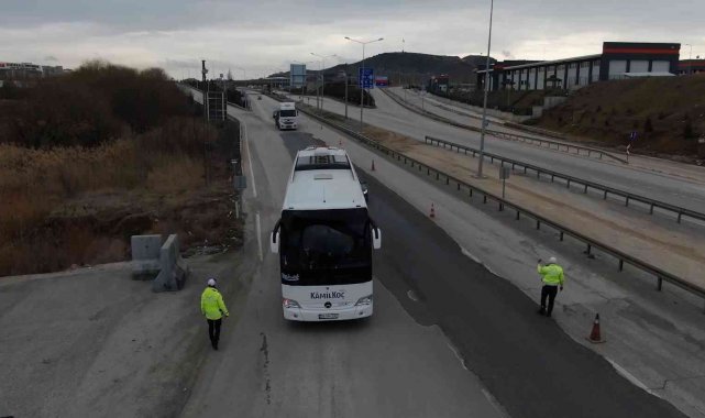 43 ilin geçiş güzergahında otobüs denetimi: Sürücüler tek tek uyarıldı