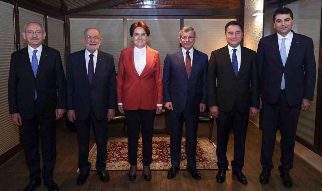 6 muhalefet partisi lideri bir araya geldi