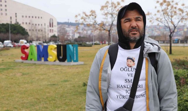 6 yıldır göremediği oğlu için Türkiye'yi yürüyerek dolaşıyor