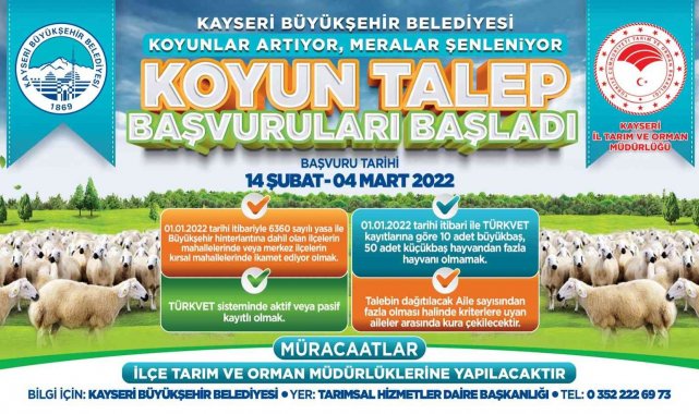 8 milyon TL'lik projede başvurular başladı
