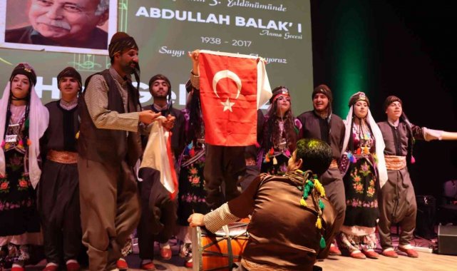 Abdullah Balak'ı anma gecesine yoğun ilgi