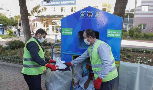 Adana&#039;da 250 ton tekstil atığı toplandı