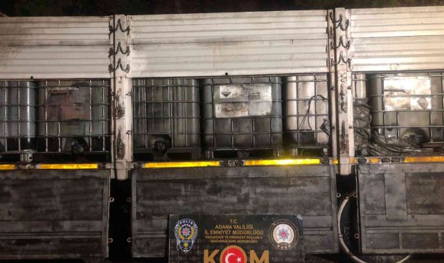 Adana'da kaçakçılık operasyonu