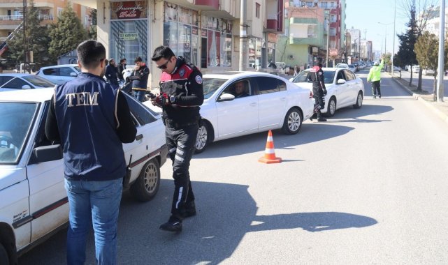 Adıyaman'da güvenlik uygulaması yapıldı
