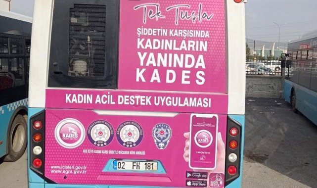 Adıyaman'ın her bölgesinde KADES tanıtılıyor