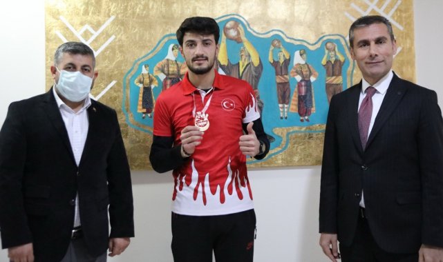 Adıyamanlı sporcular altın madalya ile döndü