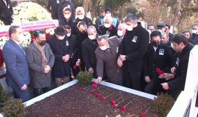 Adnan Kahveci ölümünün 29. yılında kabri başında anıldı