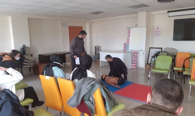 AFAD gönüllülerine ilk yardım eğitimi