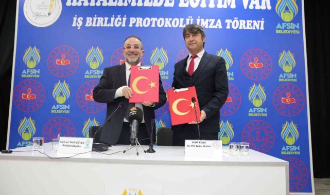 Afşin'de "Hayalimizde Eğitim Var" projesi