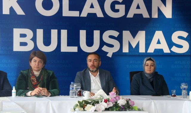 AK Parti Diyarbakır İl Başkanlığı aylık olağan değerlendirme toplantısı yapıldı