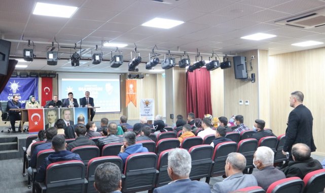 AK Parti Diyarbakır Teşkilatı, Çınar'da partililerle bir araya geldi