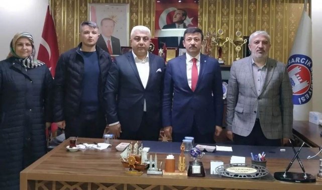 AK Parti Genel Başkan Yardımcısı Hamza Dağ'ın Hisarcık ziyareti