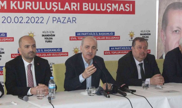 AK Parti Genel Başkanvekili Kurtulmuş: &quot;Kilis&#039;e de bir unvan verilecekse adının ensar olması gerektiğini düşünüyorum&quot;