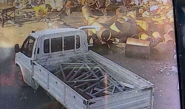 Akhisar'da boru hırsızları yakalandı