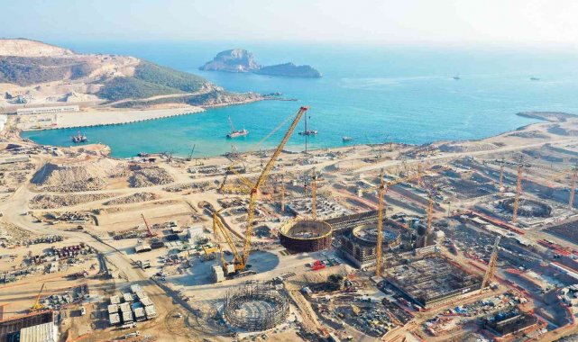 Akkuyu NGS'de çalışan sayısı 20 bine ulaştı