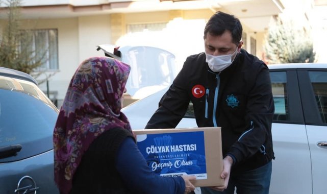 Aksaray Belediyesi'nden 101 çölyak hastasına glütensiz gıda