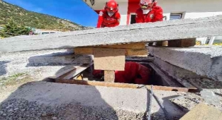 AKUT deprem tatbikatı yaptı