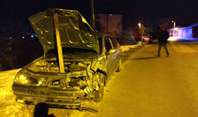 Alkollü sürücünün karıştığı trafik kazasında 4 yaşındaki çocuk yaralandı