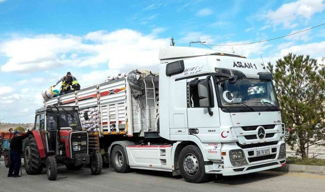 Altındağ'da çiftçilere tohum desteği