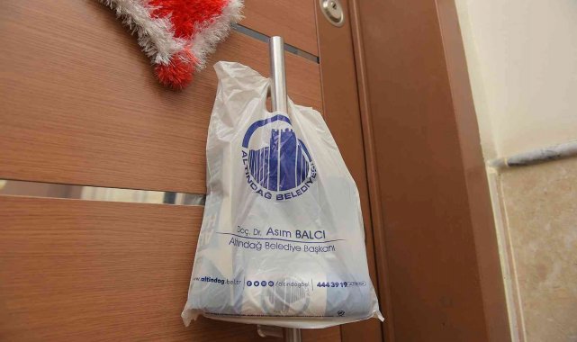Altındağ'da her haneye çöp poşeti