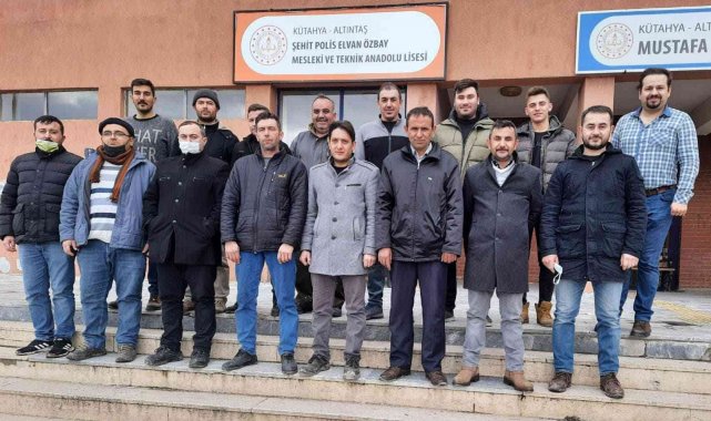 Altıntaş'ta ilk usta öğreticilik sınavı düzenlendi