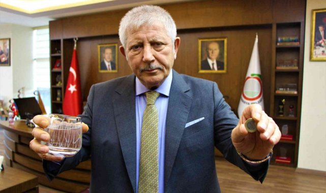 Amasya'da 'su'ya büyük indirim: 1 m3 su 1 lira