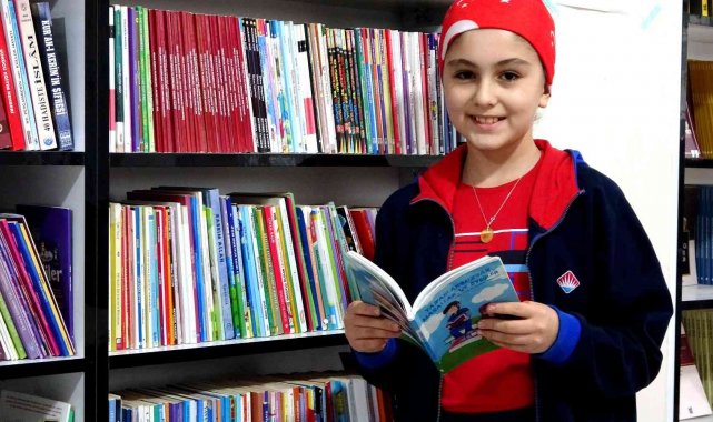 Annesi keşfetti; 9 yaşındaki Feyza hikaye kitabı yazdı