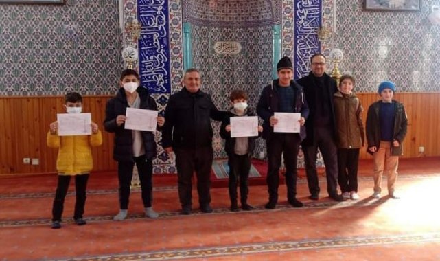 Ara tatilde 'Haydi Çocuklar Camiye' etkinliği düzenlendi