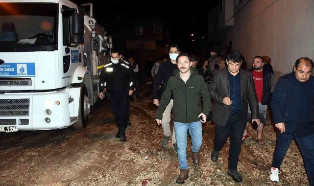 Artuklu ve Kızıltepe ilçelerine giden içme suyu hattında patlama