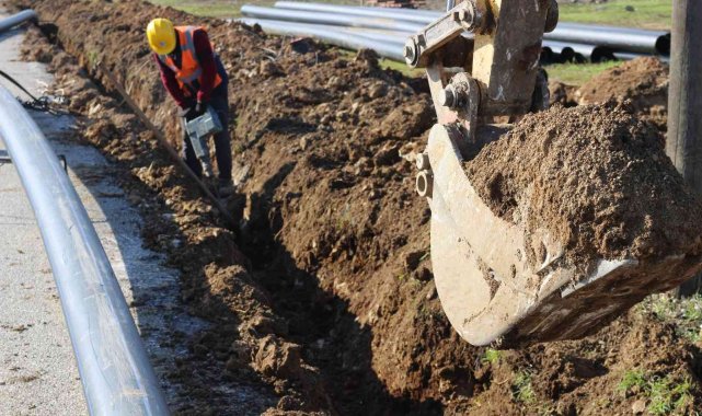 ASAT'dan Kadriye'de 2 milyon TL'lik içme suyu hattı