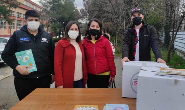 Atatürk MTAL öğrencilerinden atık kağıt toplama kampanyası