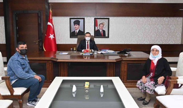 Aydın Valisi Aksoy'u duygulandıran ziyaret