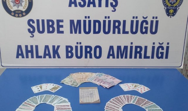 Aydın'da kumar operasyonu