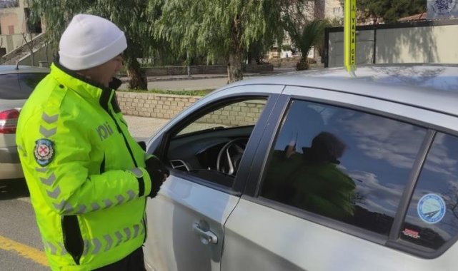 Aydın'da Ocak ayı içerisindeki trafik denetimlerinde 10 milyon lira ceza kesildi