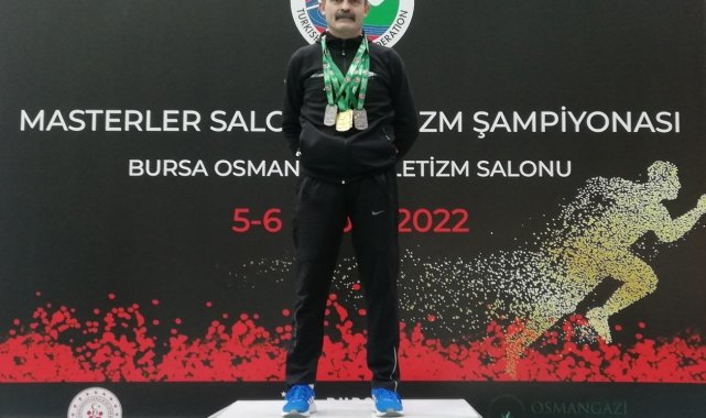 Aydınlı atlet madalyalara doymuyor