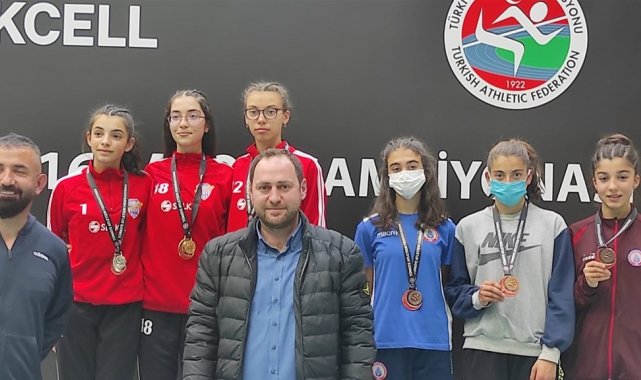 Aydınlı atletler şampiyonadan madalya ile döndü