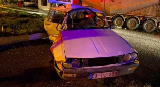 Bafa Dörtyol Kavşağı’nda Kaza, 1 Yaralı