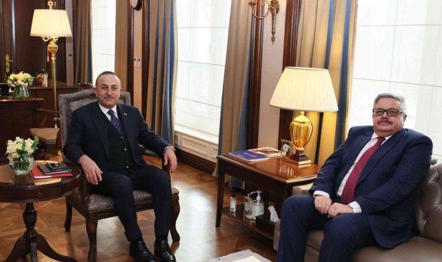 Bakan Çavuşoğlu, Rusya'nın Ankara Büyükelçisi Yerhov ile görüştü