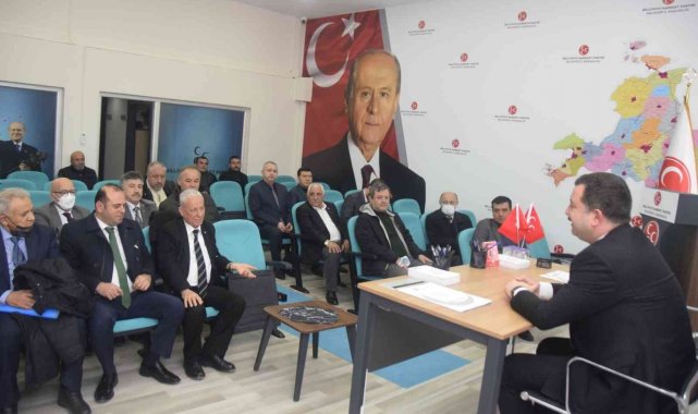 Balıkesirliler Dernekleri MHP'yi ziyaret etti