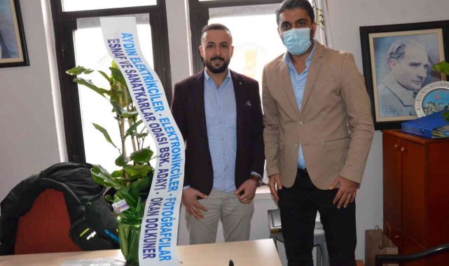 Başkan Adayı Dolkuner'den AGC'ye 'hayırlı olsun' ziyareti