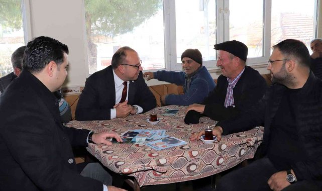 Başkan Akın 3 mahallede vatandaşlarla buluştu