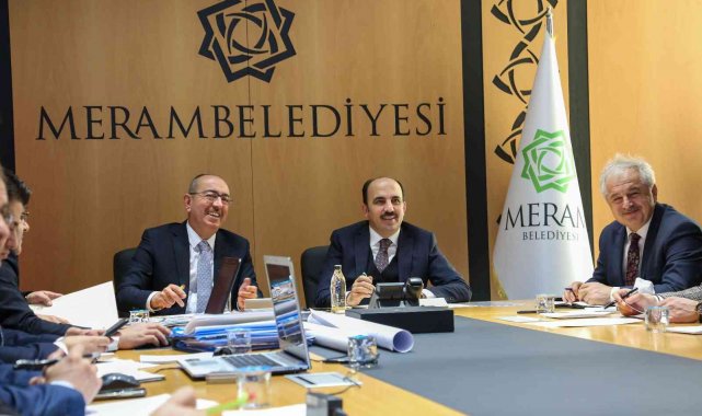 Başkan Altay ve Başkan Kavuş, Meram'ın 2022 projeleri için buluştu
