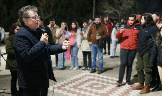 Başkan Arslan gençler ile bir araya geldi