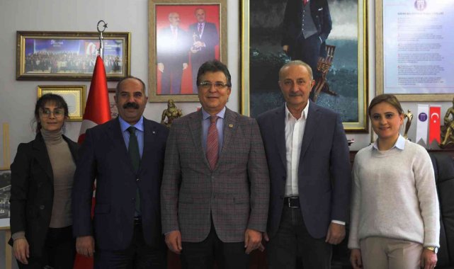 Başkan Atabay, Ege ve Marmara Çevre Belediyeler Birliği'ni ağırladı