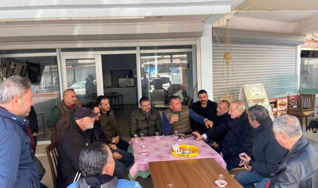 Başkan Atabay esnafın sorunlarını dinledi