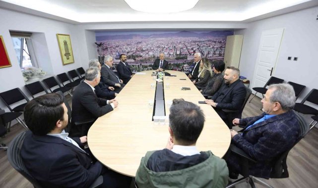 Başkan Aygün, esnaf odalarını konuk etti