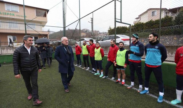 Başkan Aygün'den Çınarlıspor'a ziyaret