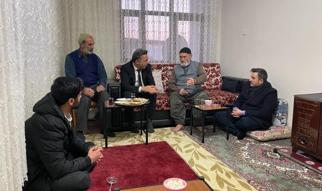 Başkan Çadırcı, şehit aileleriyle bir araya geldi