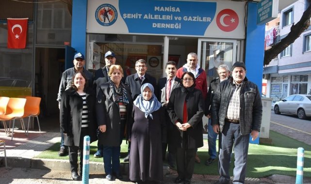 Başkan Çelik, şehit aileleri ve gazileri ziyaret etti